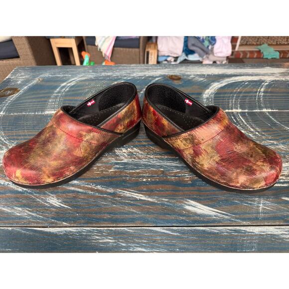 SANITA Comfort Shoes/Clogs, size 40 (approx 9.5), Colorful & fun! - Picture 3 of 12